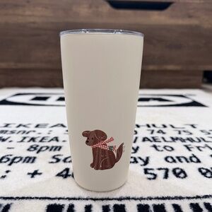 Starbucks MiiR 2025 Holiday 2025 Puppy Dog Tumbler White 16oz